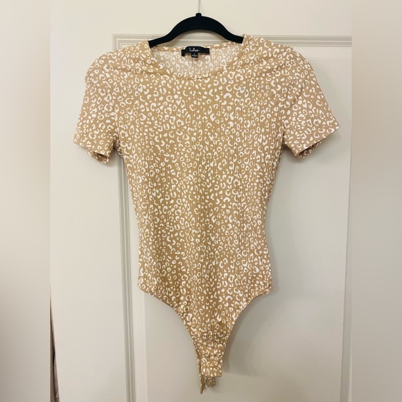 Beige bodysuit, size S - Picture 1 of 4